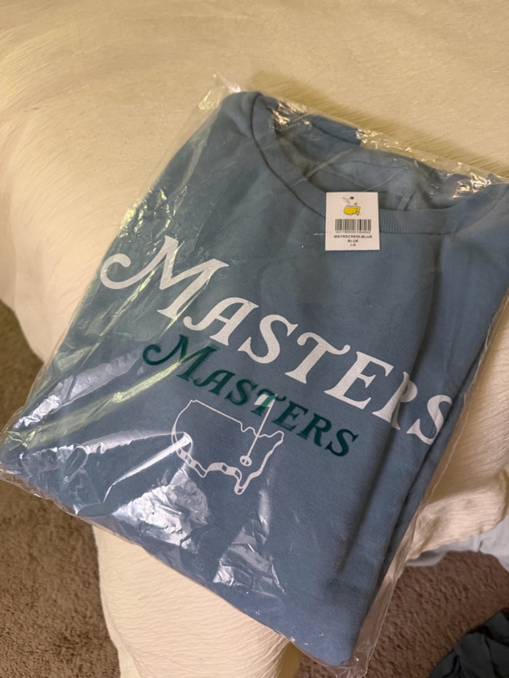 Masters Blue Crewneck